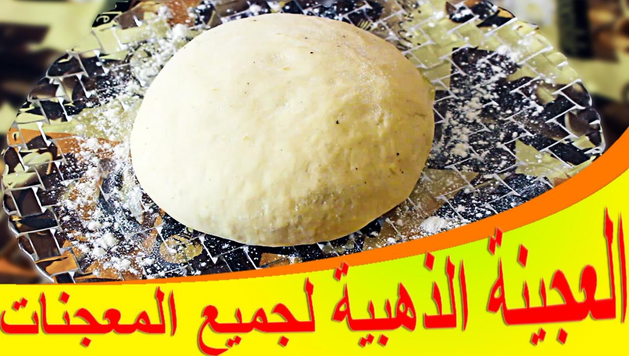 العجينة الذهبية للبيتزا - اتعلمي ابسط طرق عمل المعجات 2761 3