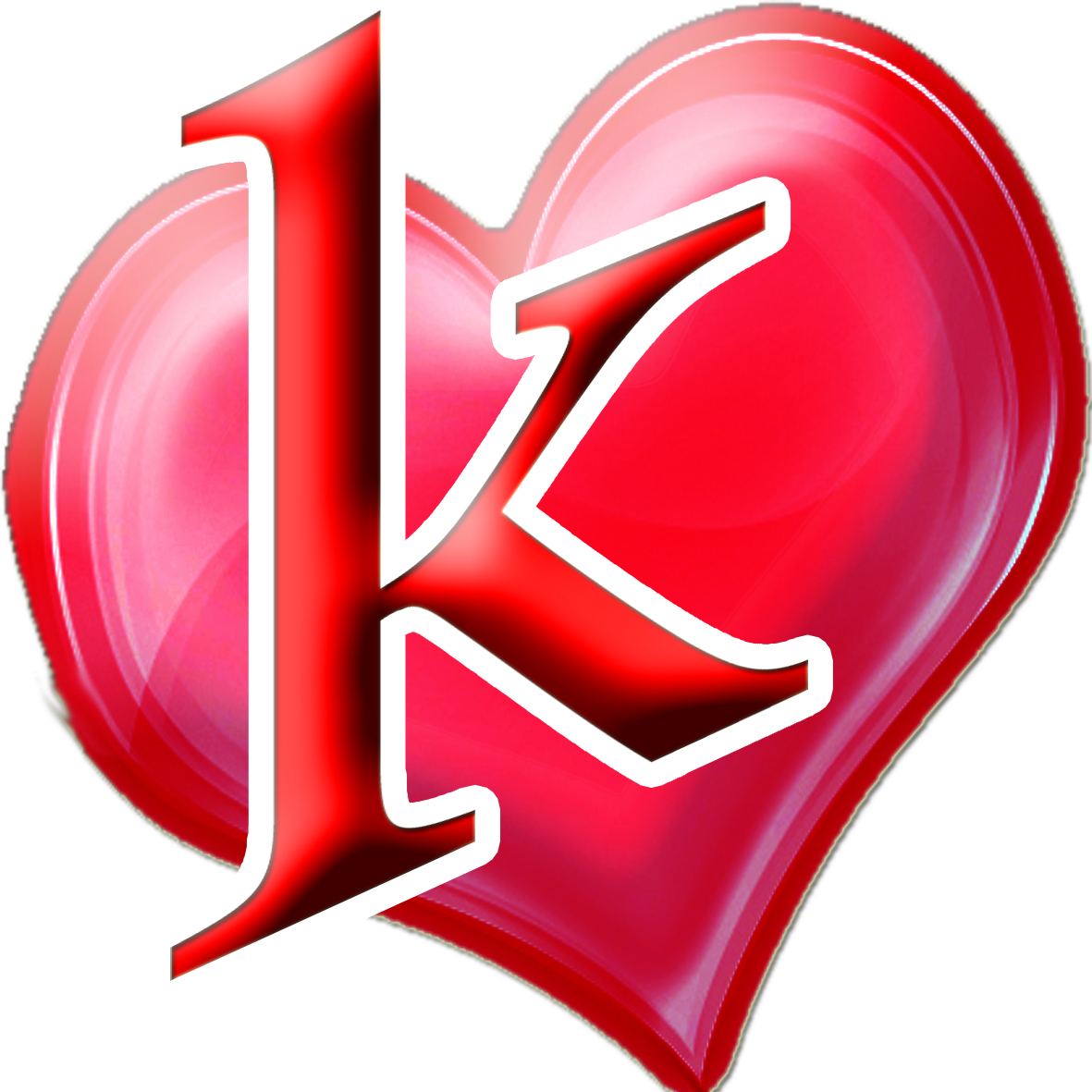 حرف K مكتوب عليها رمزيات رومانسيه بالانجليزى لحرف K افخم فخمه