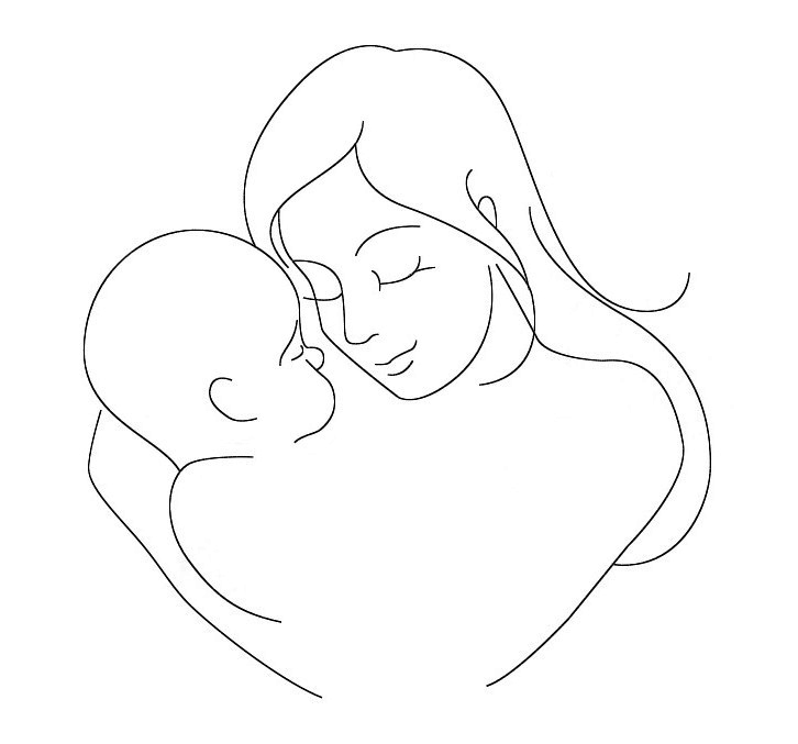 رسومات عن الام , رسومات تعبر عن الام للتلوين للاطفال - افخم فخمه